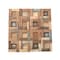 Ekena Millwork Freeport Boat Wood Mosaic Wall Tile, Natural Finish, 11 7/8"W x 11 7/8"H x 3/4"P WPW12X12FRMENA - alternate 1